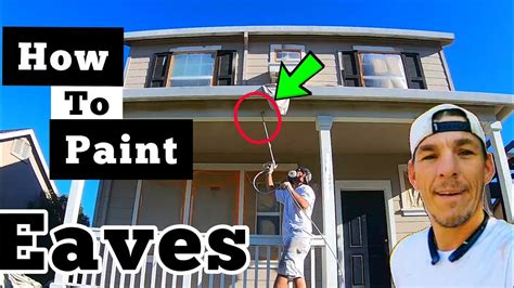 how to paint metal eaves on a house|best paint for eaves.